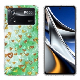 Cover Poco X4 Pro 5G Cuori Alla Moda