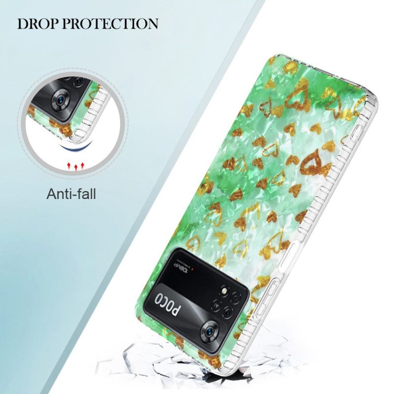 Cover Poco X4 Pro 5G Cuori Alla Moda