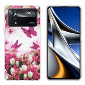 Cover Poco X4 Pro 5G Farfalle Alla Moda