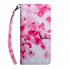 Custodia A Portafoglio Poco X4 Pro 5G Strappy Floreale