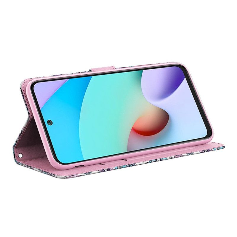 Custodia in pelle Poco X4 Pro 5G Modello Con Cinturino