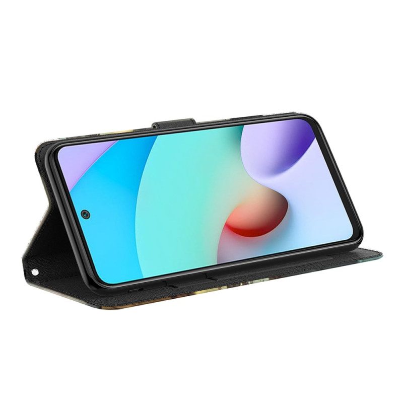 Custodia in pelle Poco X4 Pro 5G Sogno Di Gattino Strappy