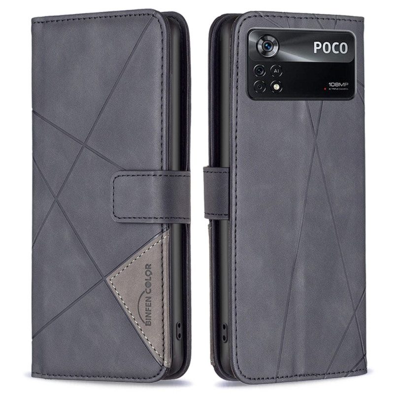 Folio Cover Poco X4 Pro 5G Colore Binfen