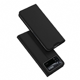 Folio Cover Poco X4 Pro 5G Custodia in pelle Pelle Pro Dux Ducis