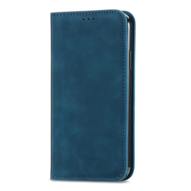 Folio Cover Poco X4 Pro 5G Custodia in pelle Tocco Di Pelle
