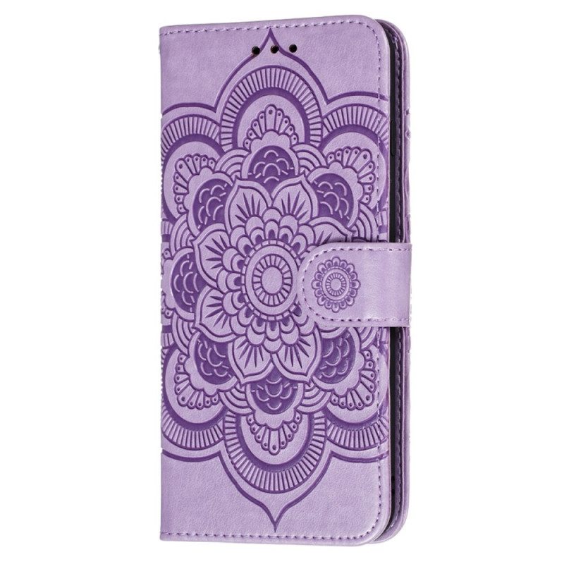 Folio Cover Poco X4 Pro 5G Mandala Con Cordino