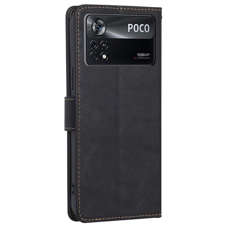 Folio Cover Poco X4 Pro 5G Rfid Classico