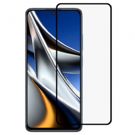 Proteggi Schermo In Vetro Temperato Con Bordo Nero Per Poco X4 Pro 5G