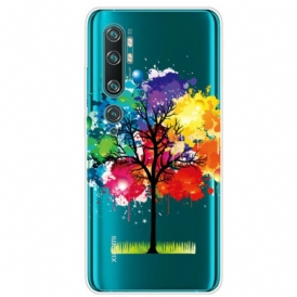 Cover Xiaomi Mi Note 10 / 10 Pro Albero Dell'acquerello Senza Soluzione Di Continuità