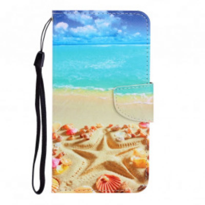 Custodia in pelle Xiaomi Mi Note 10 / 10 Pro Spiaggia Del Cordino