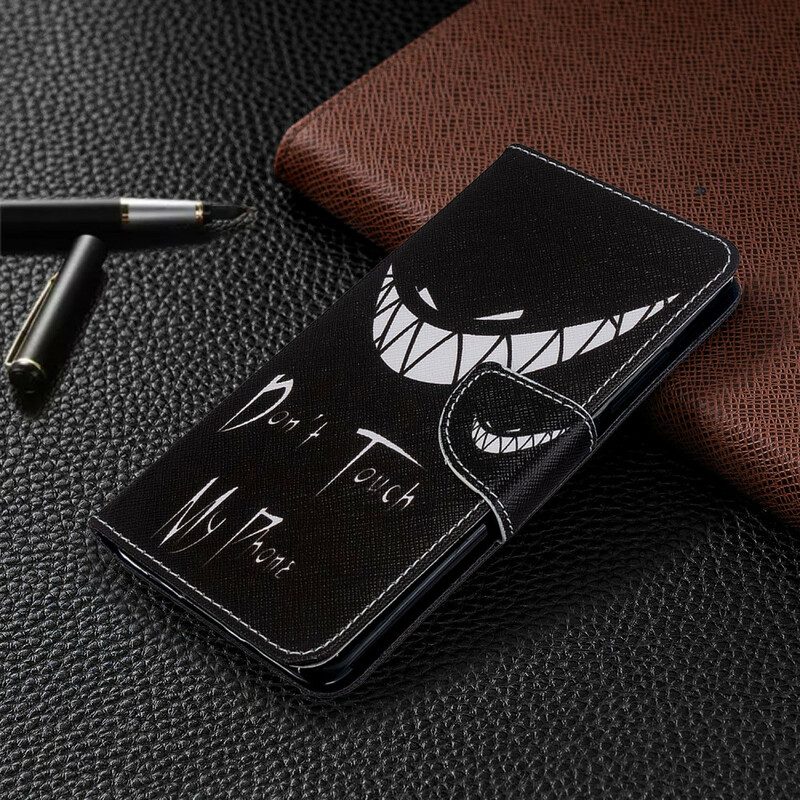 Custodia in pelle Xiaomi Mi Note 10 / 10 Pro Telefono Del Diavolo