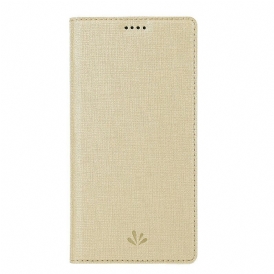 Folio Cover Xiaomi Mi Note 10 / 10 Pro Custodia in pelle Strutturato