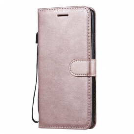 Folio Cover Xiaomi Mi Note 10 / 10 Pro Stile In Pelle Con Cinturino