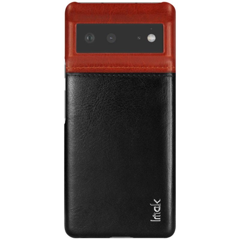 Cover Google Pixel 6 Imak Serie Ruiyi Effetto Pelle