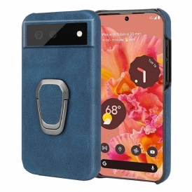 Cover Google Pixel 6 Supporto Anello Elegance Effetto Pelle Nuovi Colori