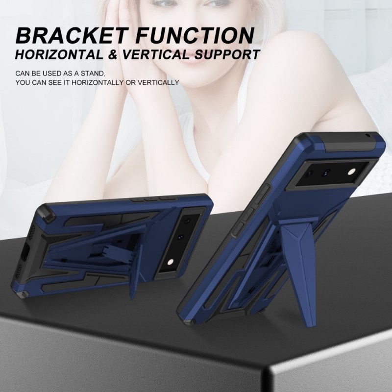 Cover Google Pixel 6 Supporto Removibile Resistente