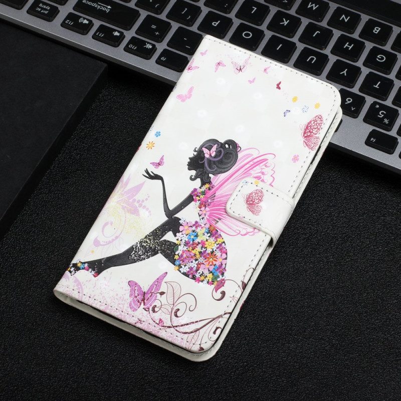 Custodia A Portafoglio Google Pixel 6 Fata Magica