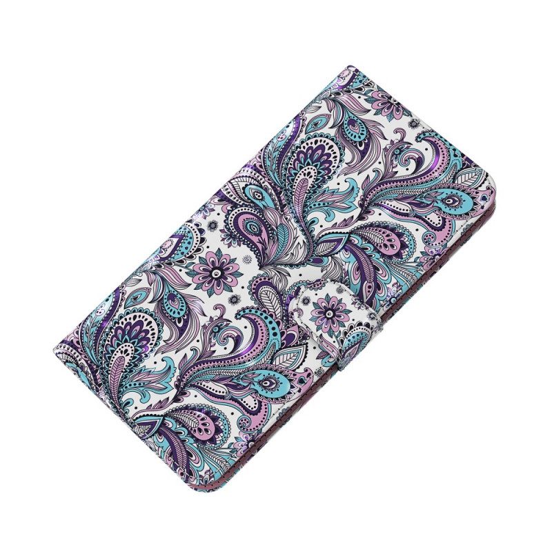 Custodia in pelle Google Pixel 6 Modelli Di Fiori
