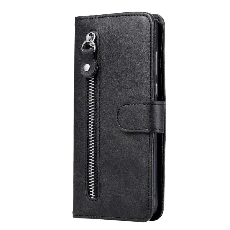 Custodia in pelle Google Pixel 6 Portamonete D'epoca