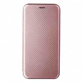 Folio Cover Google Pixel 6 Custodia in pelle Silicone Colorato Al Carbonio