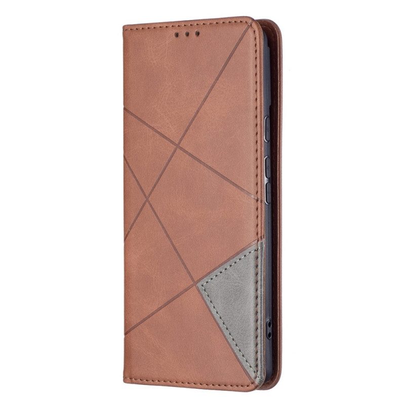 Folio Cover Google Pixel 6 Custodia in pelle Stile D'artista