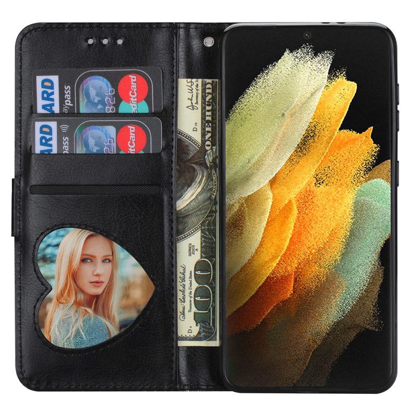Folio Cover Google Pixel 6 Portamonete Glitterato