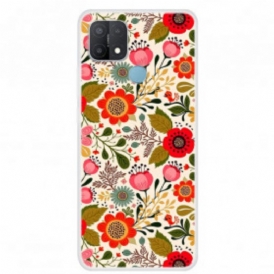 Cover Oppo A15 Arazzo Floreale