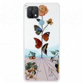 Cover Oppo A15 Farfalle Della Natura
