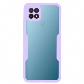 Cover Oppo A15 Ibrido Con Bordo Smussato