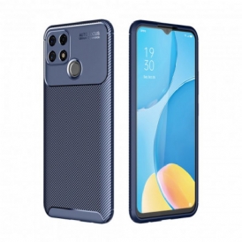 Cover Oppo A15 Struttura Flessibile In Fibra Di Carbonio