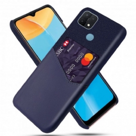 Cover Oppo A15 Titolare Della Carta Ksq