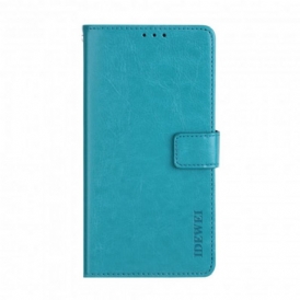 Custodia in pelle Oppo A15 Similpelle Idewei