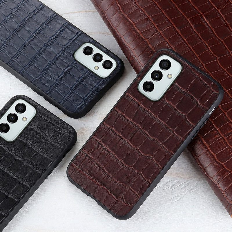 Cover Samsung Galaxy M23 5G Vera Pelle Di Coccodrillo
