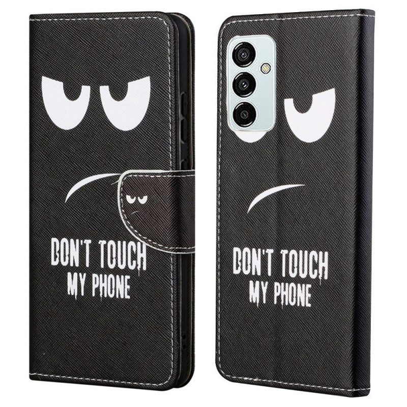 Custodia A Portafoglio Samsung Galaxy M23 5G Non Toccare Il Mio Telefono