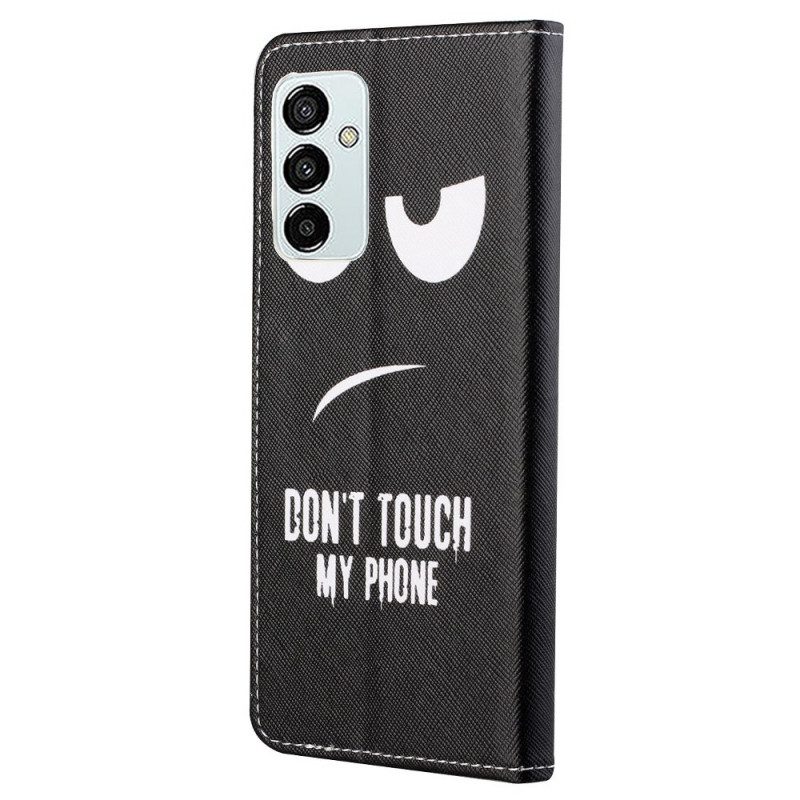 Custodia A Portafoglio Samsung Galaxy M23 5G Non Toccare Il Mio Telefono