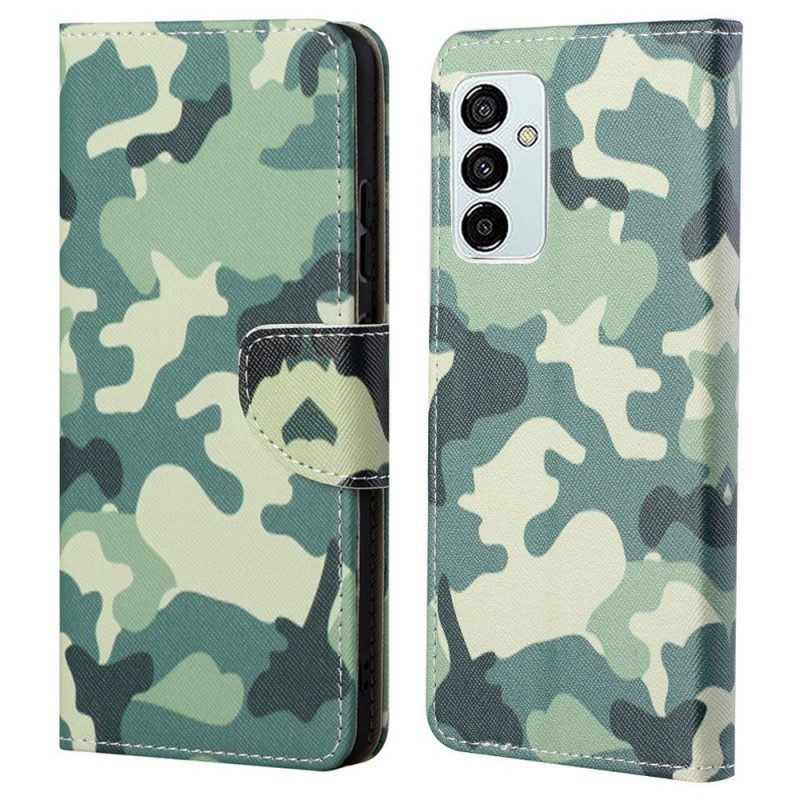 Custodia in pelle Samsung Galaxy M23 5G Camuffare