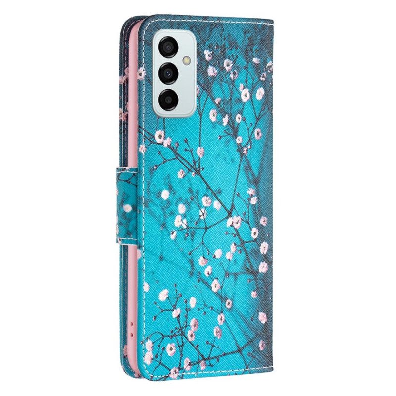 Custodia in pelle Samsung Galaxy M23 5G Decorazione Dell'albero
