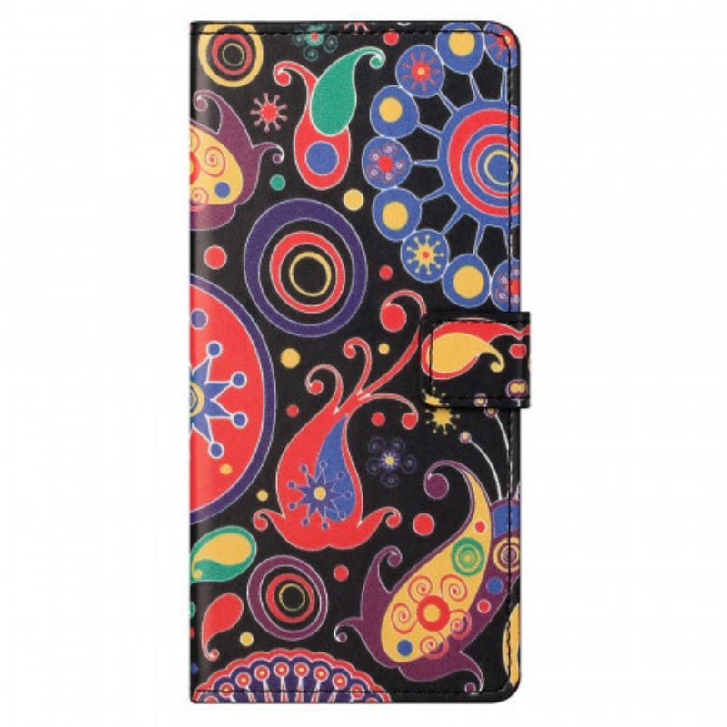 Custodia in pelle Samsung Galaxy M23 5G Modello Galassia