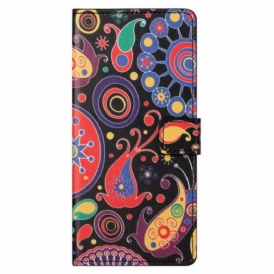 Custodia in pelle Samsung Galaxy M23 5G Modello Galassia