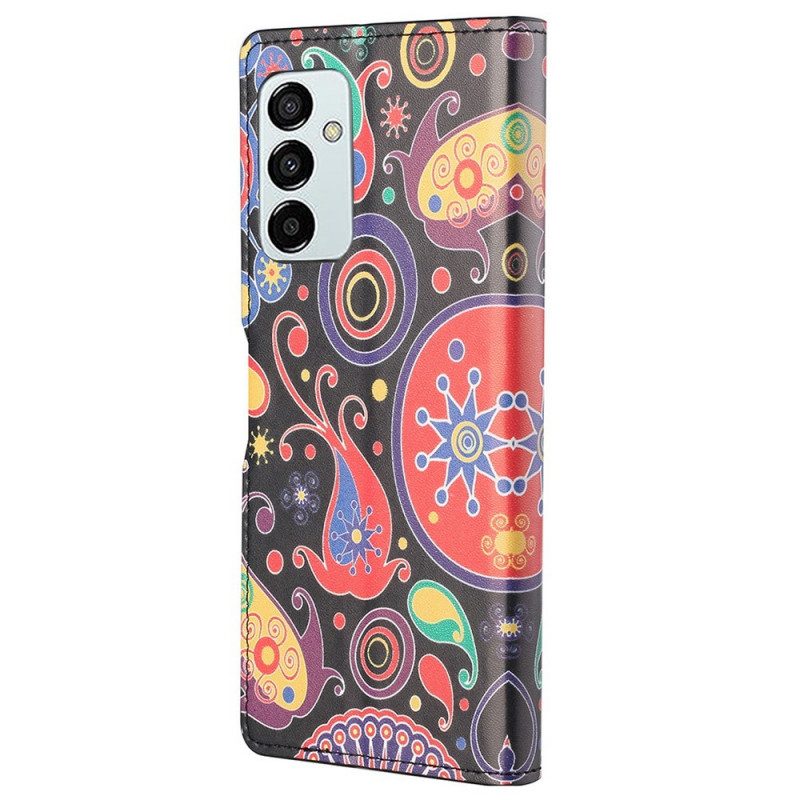 Custodia in pelle Samsung Galaxy M23 5G Modello Galassia