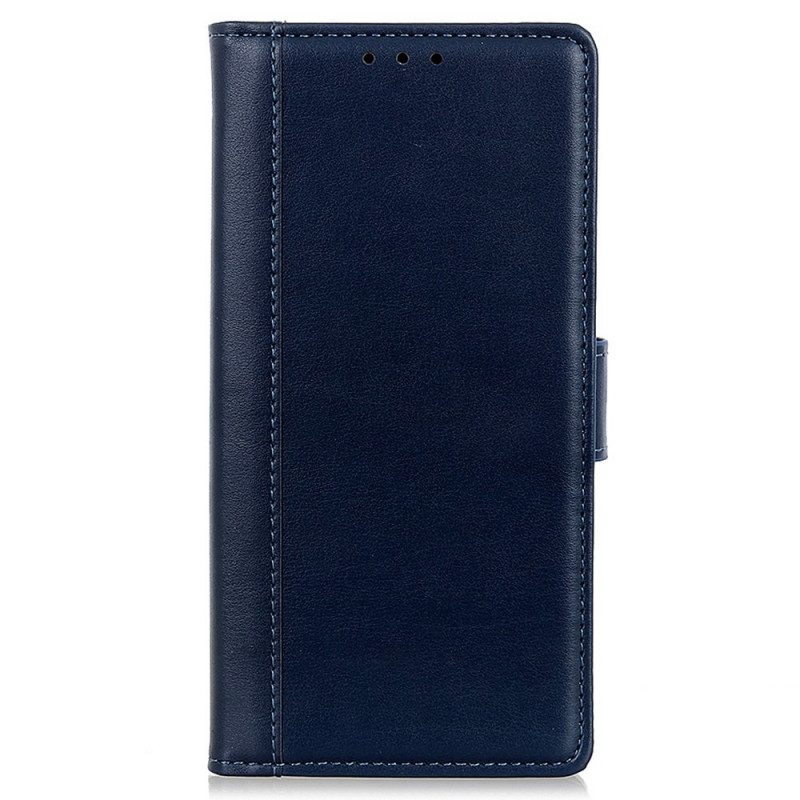 Custodia in pelle Samsung Galaxy M23 5G Stile In Pelle
