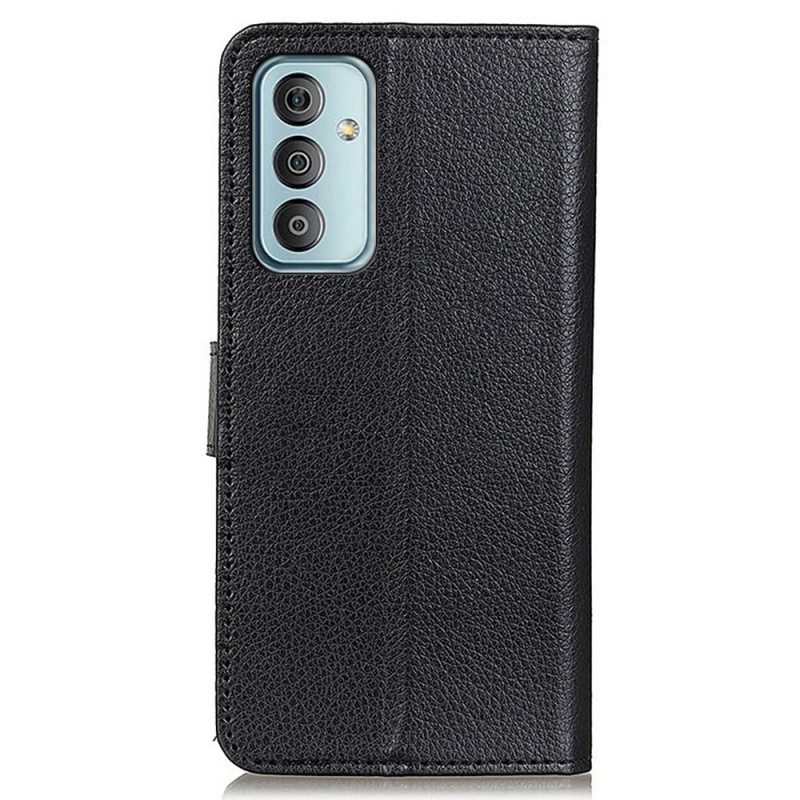 Custodia in pelle Samsung Galaxy M23 5G Stile Tradizionale In Pelle
