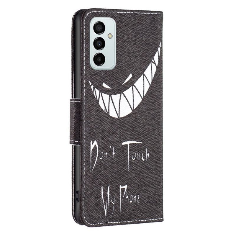 Custodia in pelle Samsung Galaxy M23 5G Telefono Malvagio
