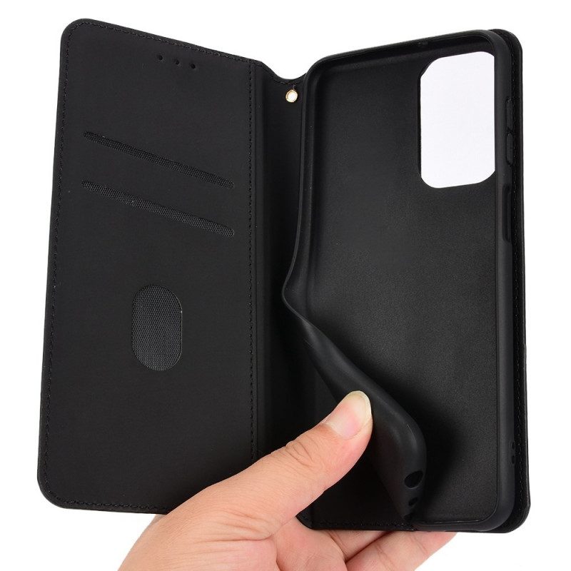Folio Cover Samsung Galaxy M23 5G Custodia in pelle Effetto Pelle Cubo 3d
