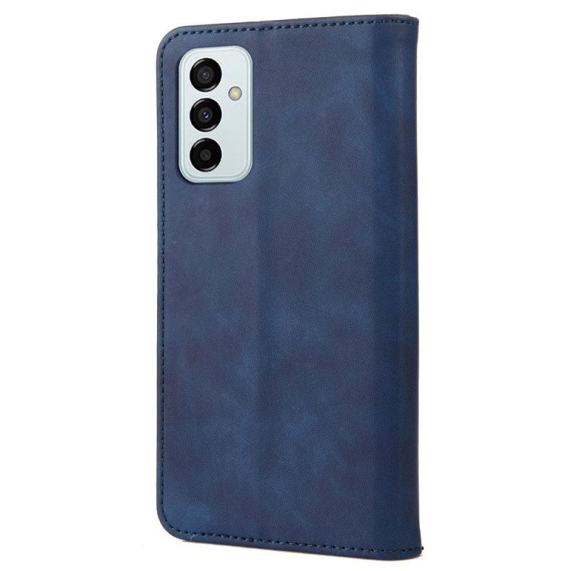 Folio Cover Samsung Galaxy M23 5G Custodia in pelle Firma Bicolore