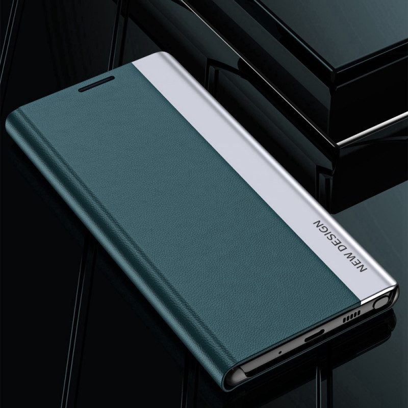 Folio Cover Samsung Galaxy M23 5G Custodia in pelle Nuovo Design In Ecopelle