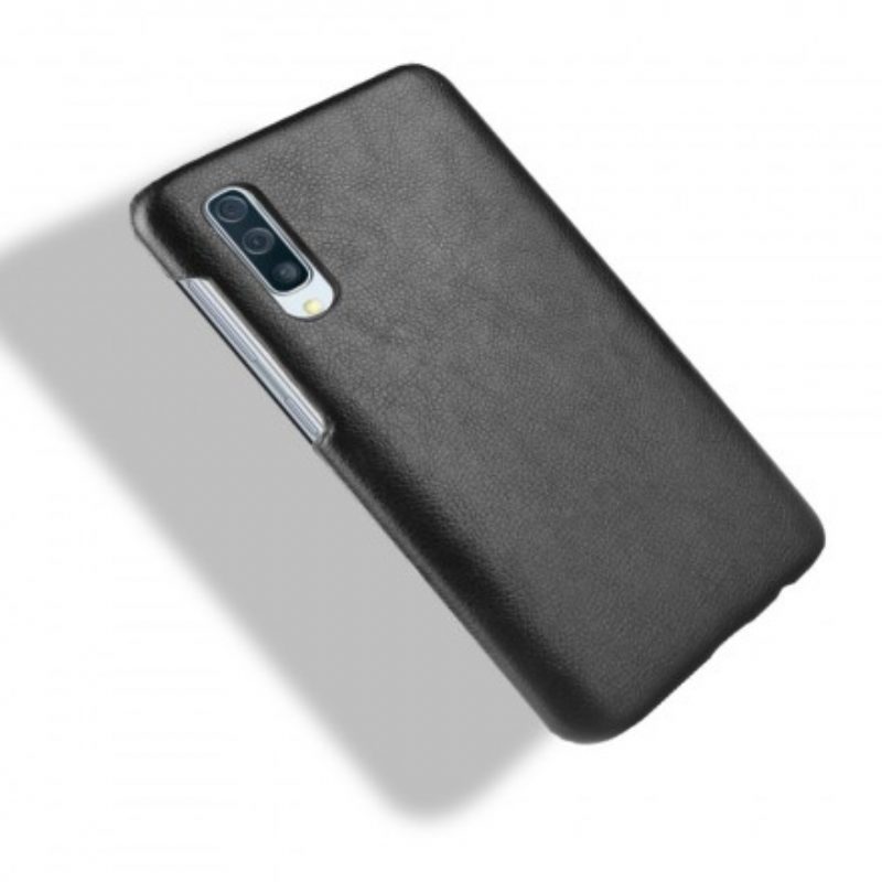 Cover Samsung Galaxy A70 Effetto Pelle Litchi