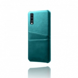Cover Samsung Galaxy A70 Titolare Della Carta