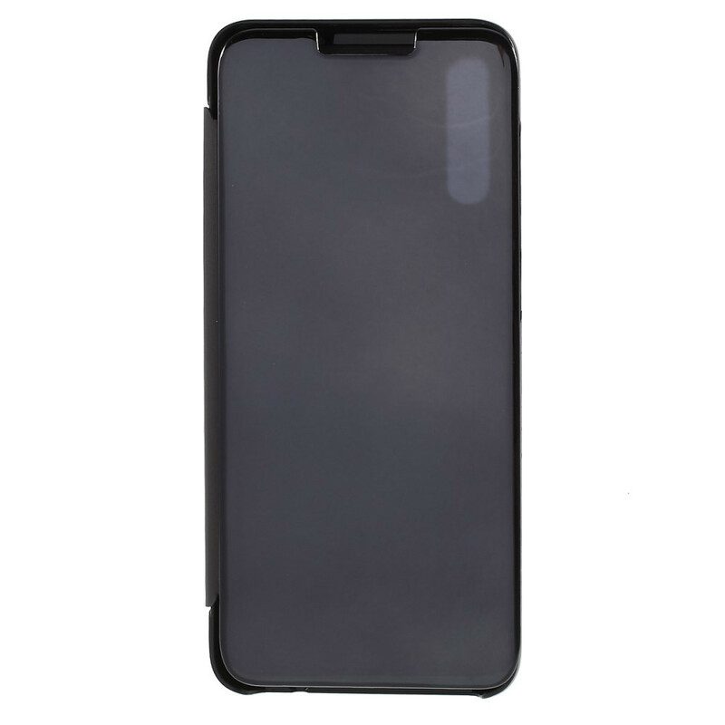 Custodia Samsung Galaxy A70 Specchio Ed Effetto Pelle