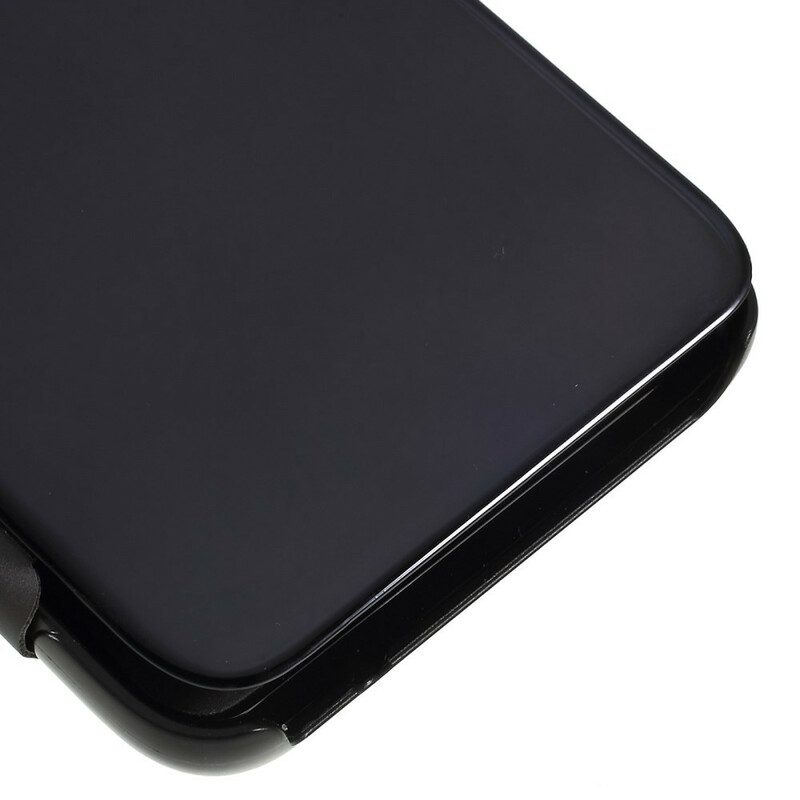 Custodia Samsung Galaxy A70 Specchio Ed Effetto Pelle